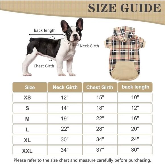 Dog sweater size Med - Picture 2 of 5